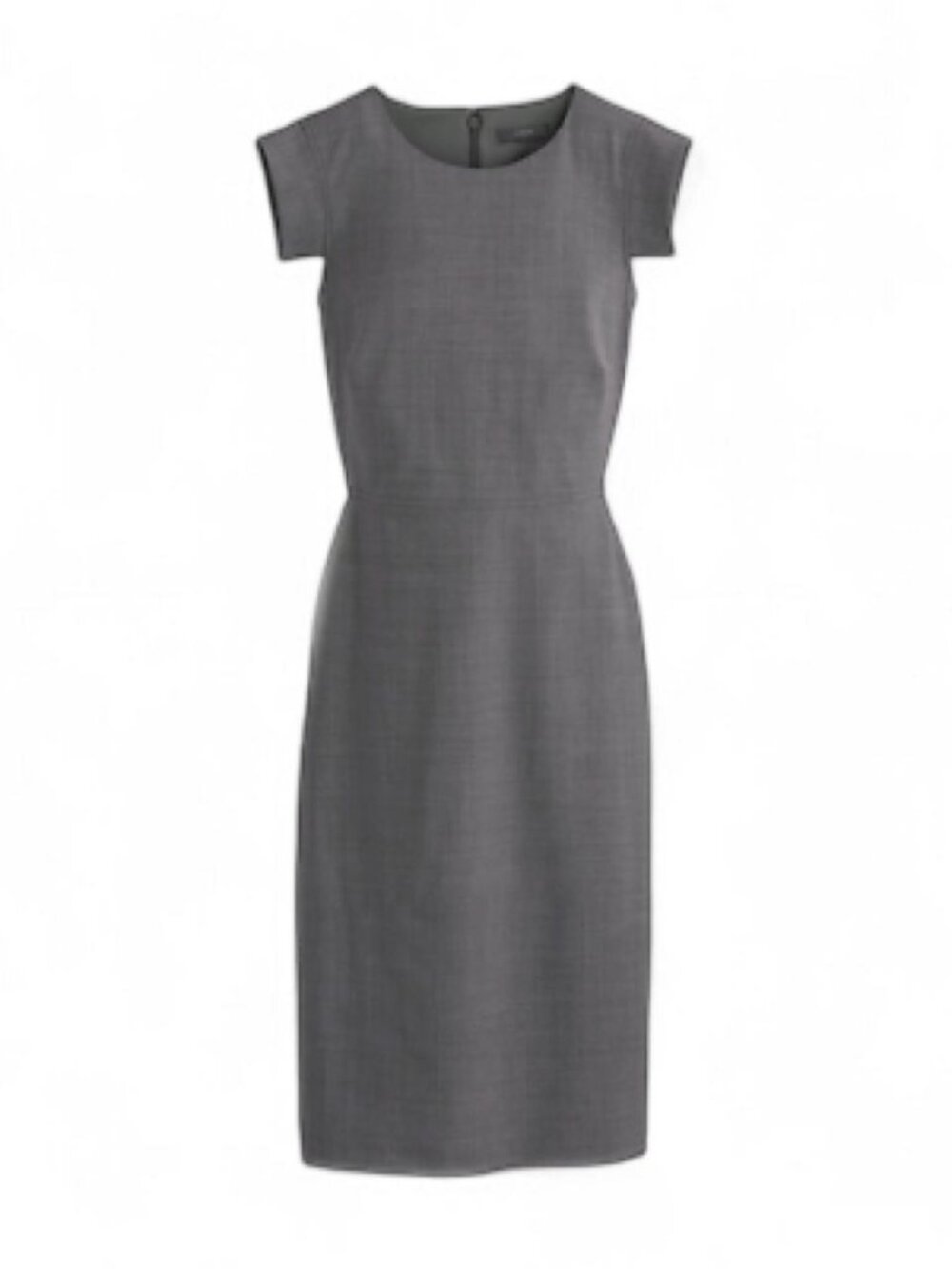 J.Crew Grey Resumé Dress
